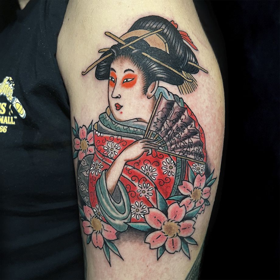 Tatuaje cerebro Línea Fina